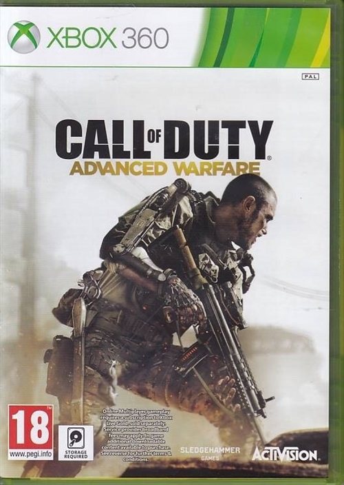 Call of Duty Advanced Warfare - XBOX 360 (B Grade) (Genbrug)